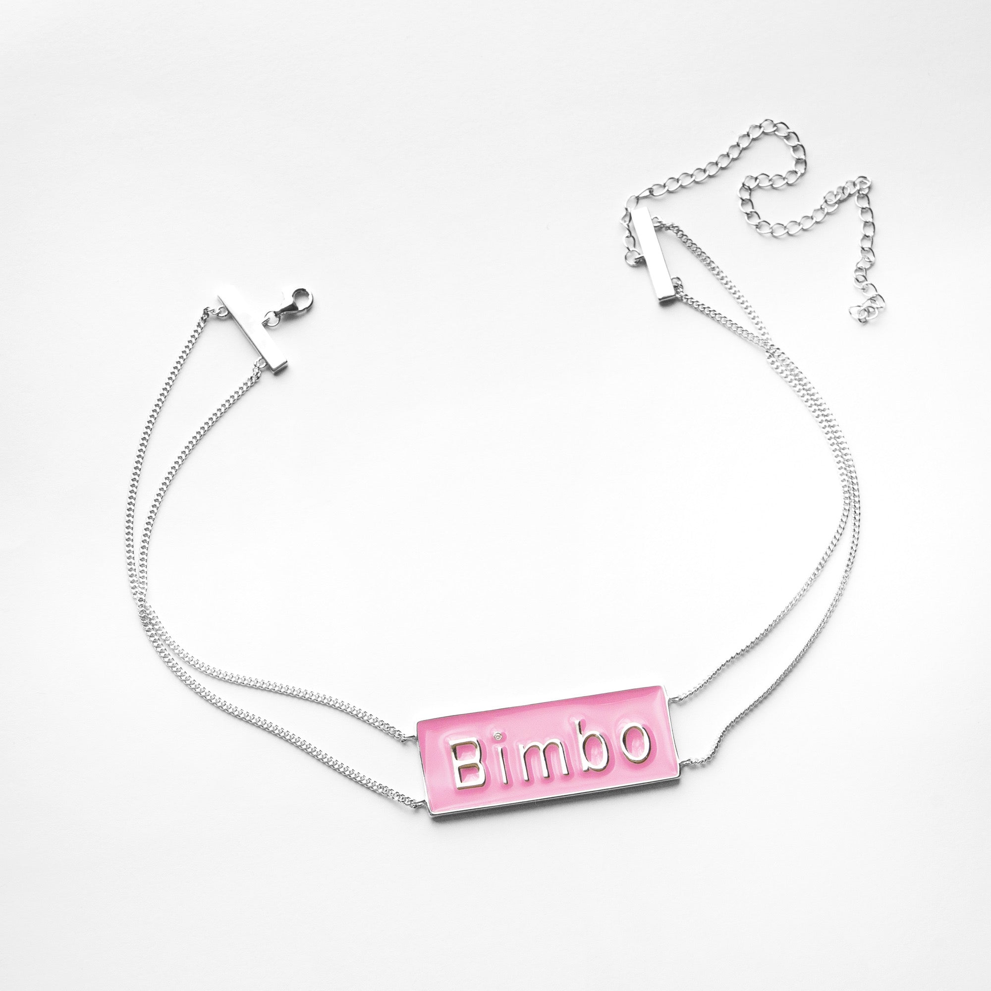 A stylized image showcasing exaggerated feminine aesthetics emblematic of the bimbo trope