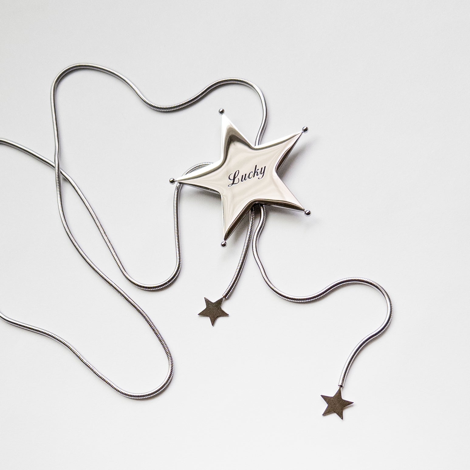 stainless steel lucky star bolo