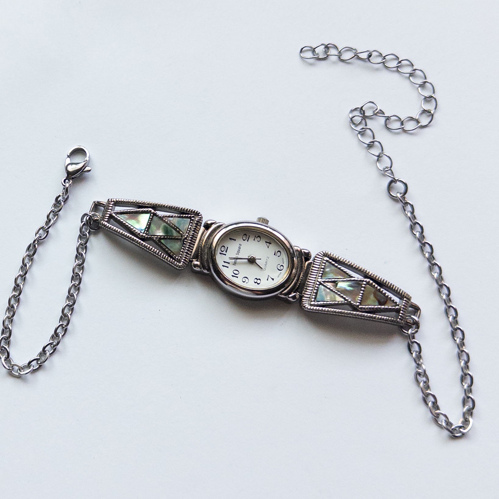 upcycled vintage watch choker