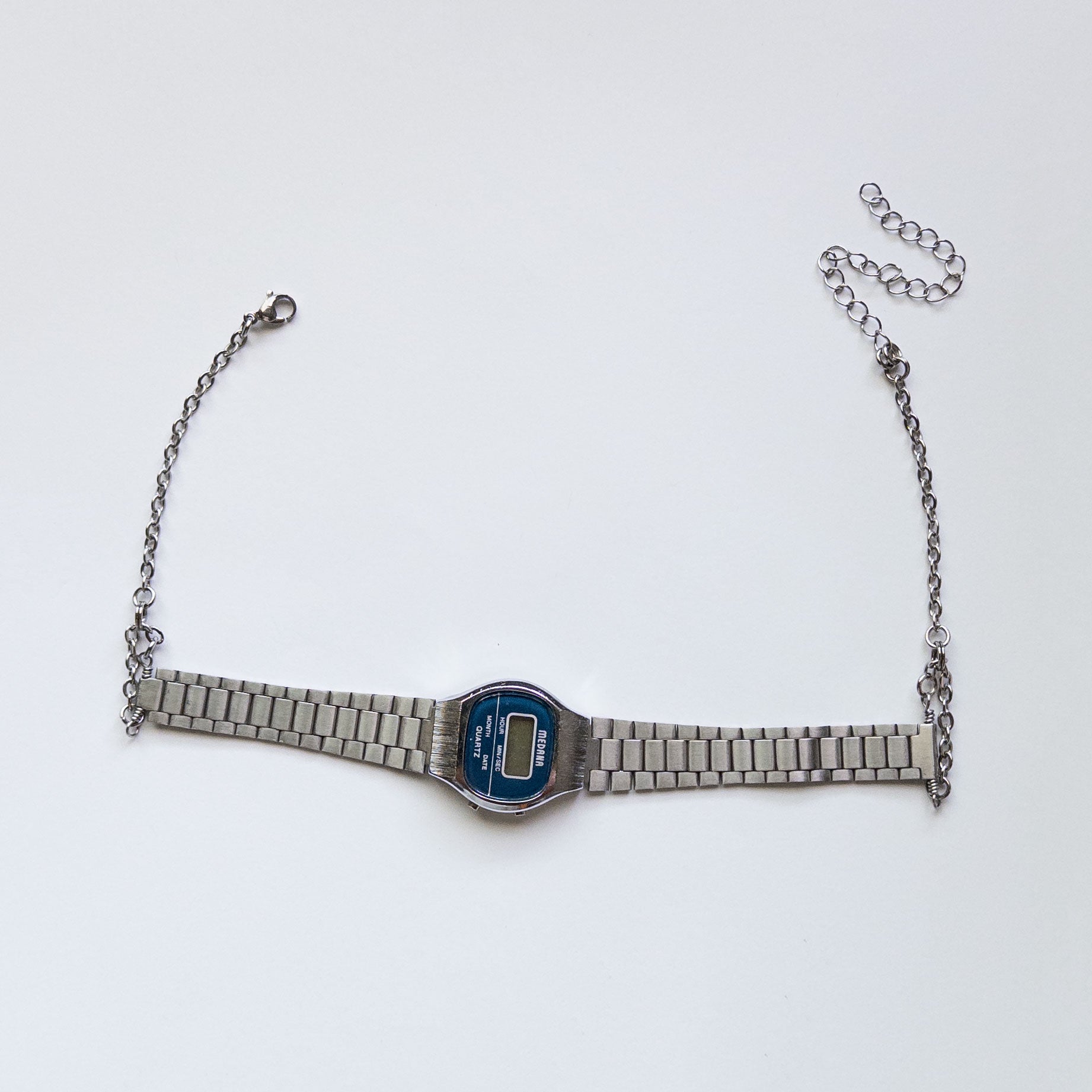 upcycled vintage watch choker necklace