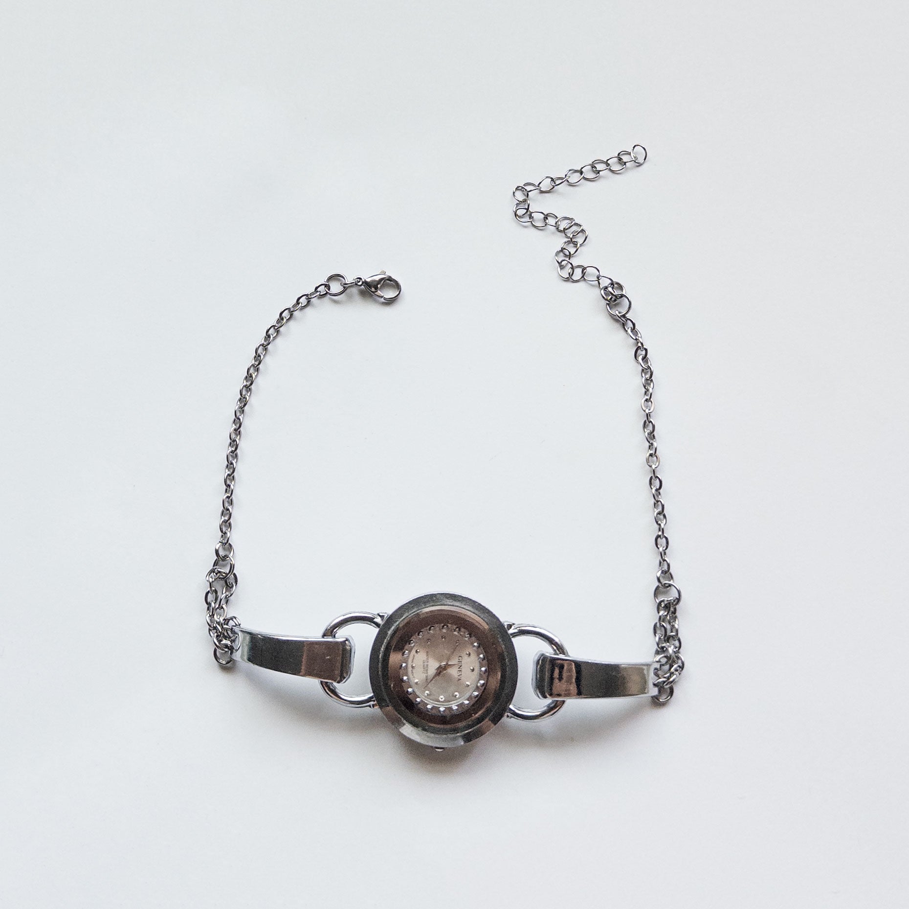 upcycled vintage watch choker