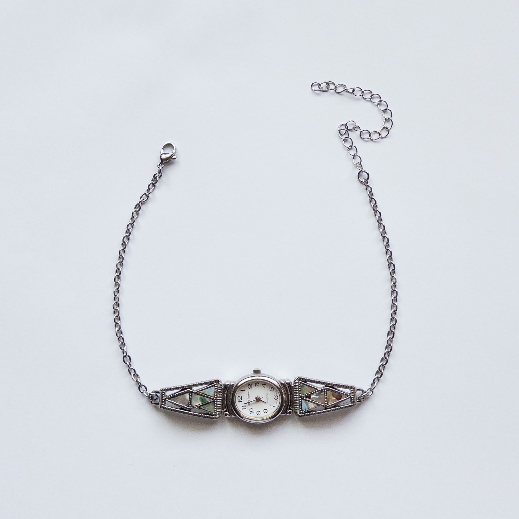 upcycled vintage watch choker